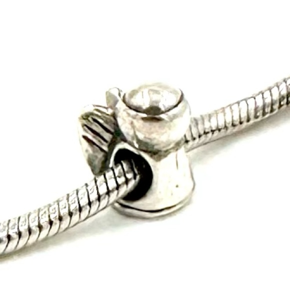 Sterling Silver Angel Protector Charm Bead Fits Pandora Chamilia